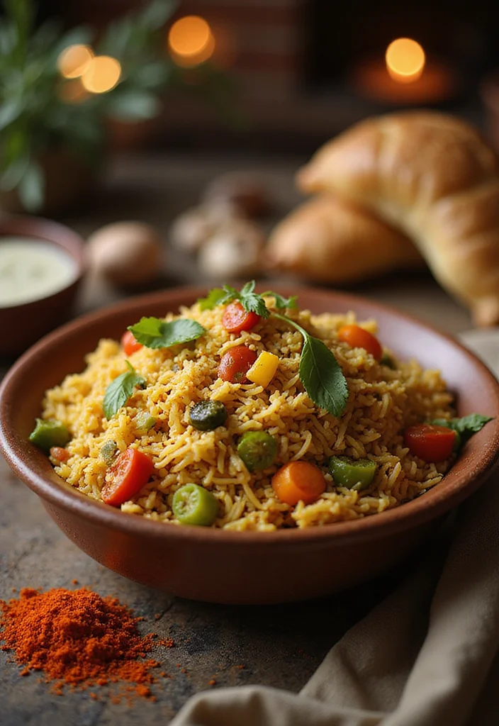 12 Fall Dinner Recipes with Warm Seasonal Flavor 111 12 Fall Dinner Recipes with Warm Seasonal Flavor - 11. Vegetable Biryani