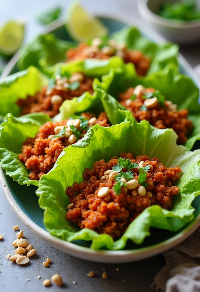 12 Ground Meat Dinner Recipes for Easy Meals 23 12 Ground Meat Dinner Recipes for Easy Meals - 3. Spicy Ground Chicken Lettuce Wraps