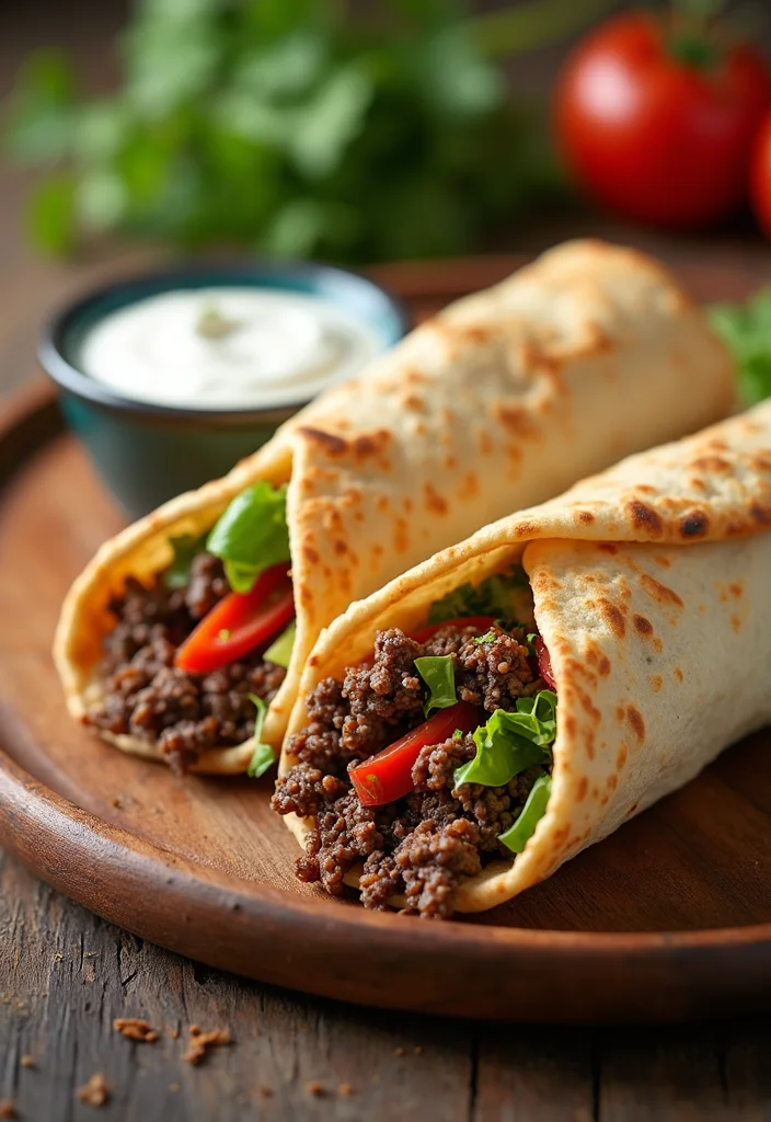 12 Ground Meat Dinner Recipes for Easy Meals 45 12 Ground Meat Dinner Recipes for Easy Meals - 5. Greek Ground Lamb Gyros