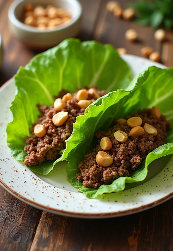 12 Ground Meat Dinner Recipes for Easy Meals 89 12 Ground Meat Dinner Recipes for Easy Meals - 9. Asian Lettuce Wraps with Ground Beef