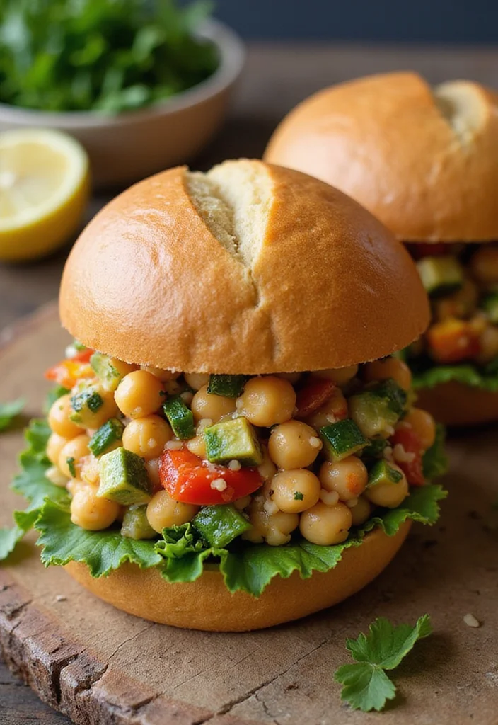 12 Healthy High Protein Recipes for Everyday Meals 122 12 Healthy High Protein Recipes for Everyday Meals - 12. Chickpea Salad Sandwich