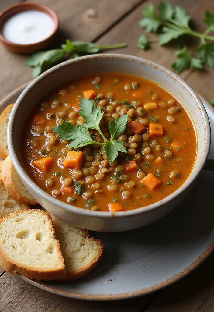 12 Healthy High Protein Recipes for Everyday Meals 23 12 Healthy High Protein Recipes for Everyday Meals - 3. Lentil Soup