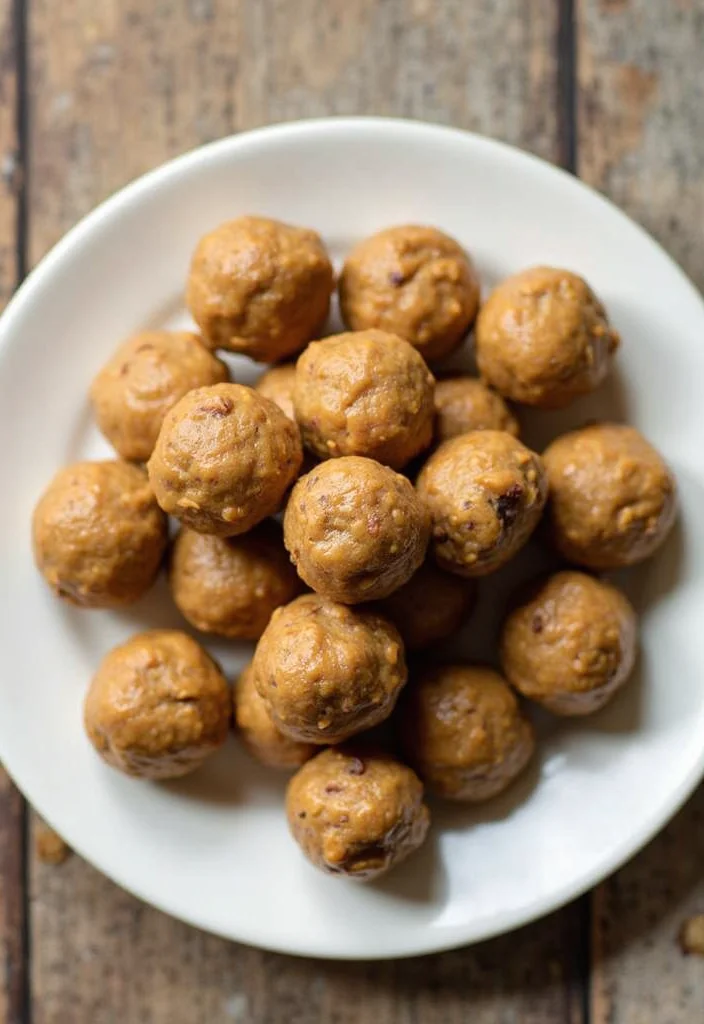 12 Healthy High Protein Recipes for Everyday Meals 67 12 Healthy High Protein Recipes for Everyday Meals - 7. Peanut Butter Protein Balls