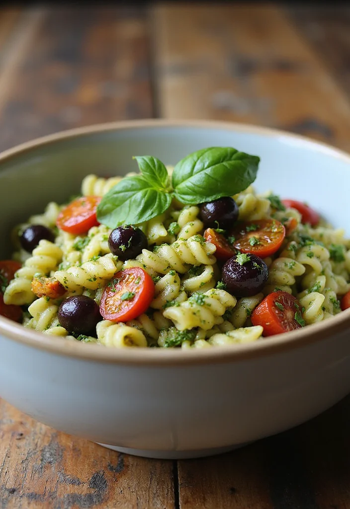 12 Healthy Lunch Ideas for Busy Days 111 12 Healthy Lunch Ideas for Busy Days - 11. Pesto Pasta Salad