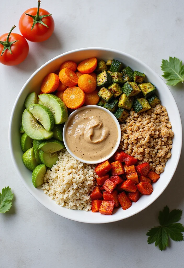 12 Healthy Lunch Ideas for Busy Days 23 12 Healthy Lunch Ideas for Busy Days - 3. Buddha Bowl with Roasted Veggies