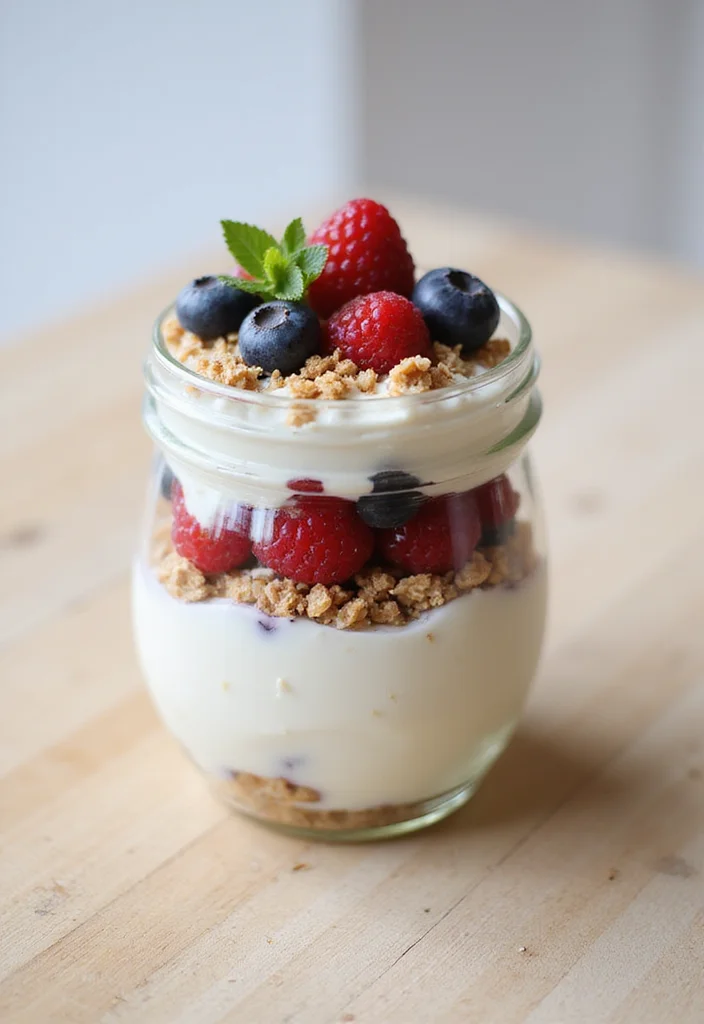 12 Healthy Lunch Ideas for Busy Days 34 12 Healthy Lunch Ideas for Busy Days - 4. Greek Yogurt and Berry Parfait
