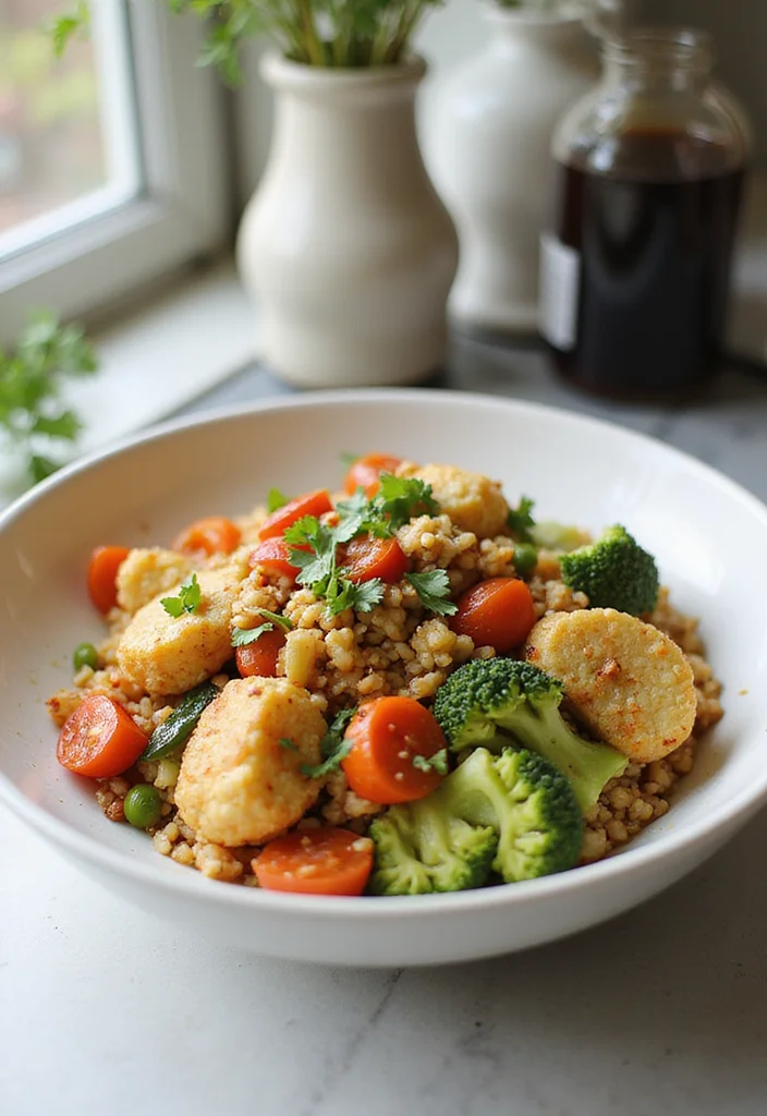 12 Healthy Lunch Ideas for Busy Days 67 12 Healthy Lunch Ideas for Busy Days - 7. Cauliflower Rice Bowl