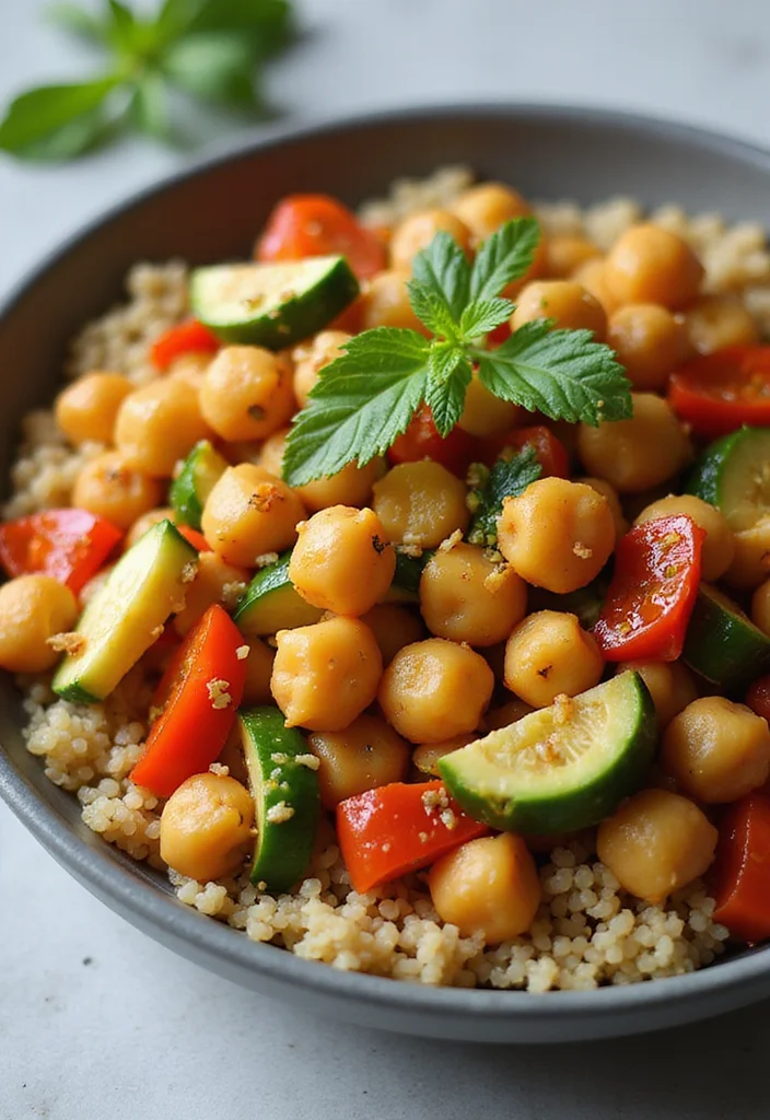 12 High Protein Dinner Recipes for Daily Energy 23 12 High Protein Dinner Recipes for Daily Energy - 3. Chickpea Stir-Fry