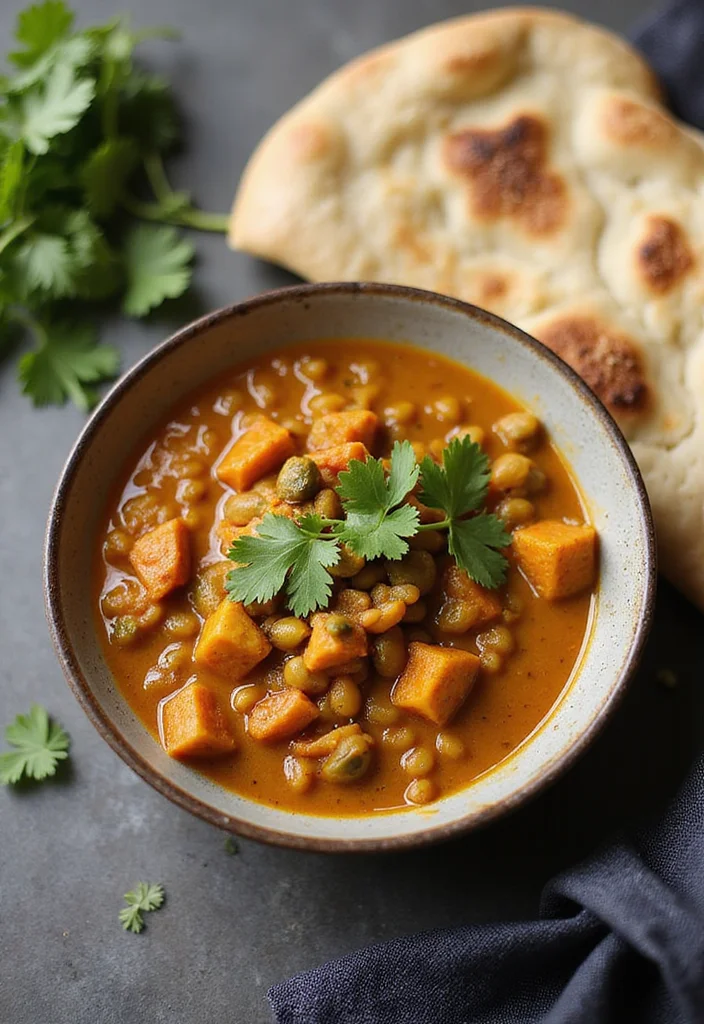 12 High Protein Dinner Recipes for Daily Energy 67 12 High Protein Dinner Recipes for Daily Energy - 7. Vegan Lentil Curry