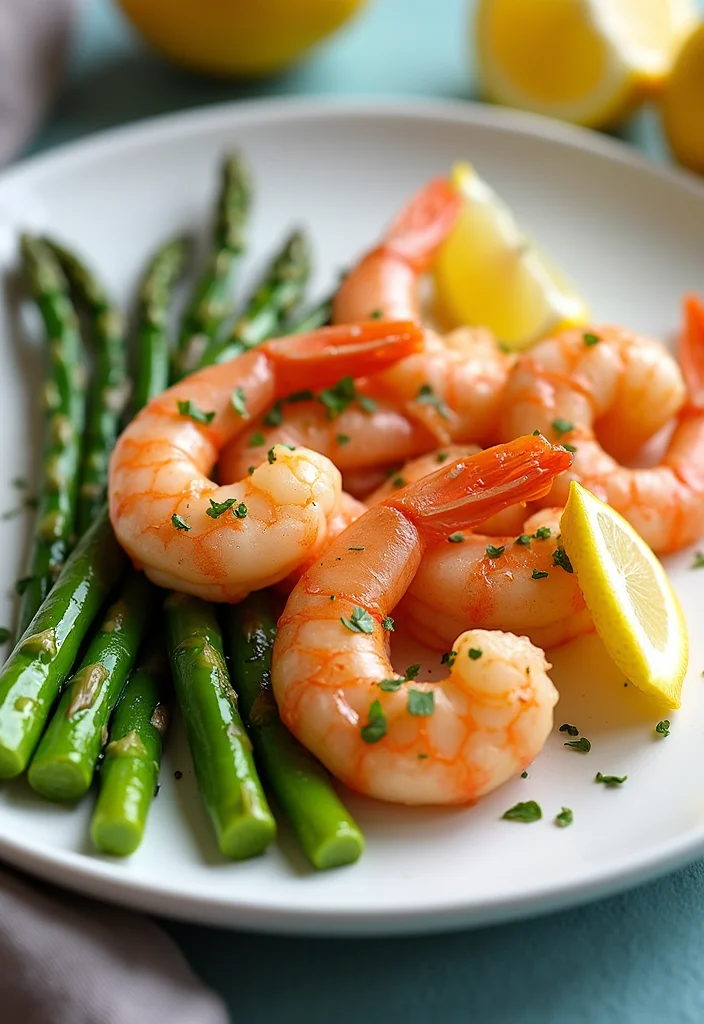 12 Keto Meal Prep Recipes for Busy Weeks 100 12 Keto Meal Prep Recipes for Busy Weeks - 10. Lemon Garlic Shrimp and Asparagus