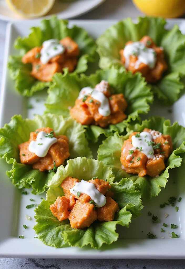 12 Keto Meal Prep Recipes for Busy Weeks 111 12 Keto Meal Prep Recipes for Busy Weeks - 11. Buffalo Chicken Lettuce Wraps