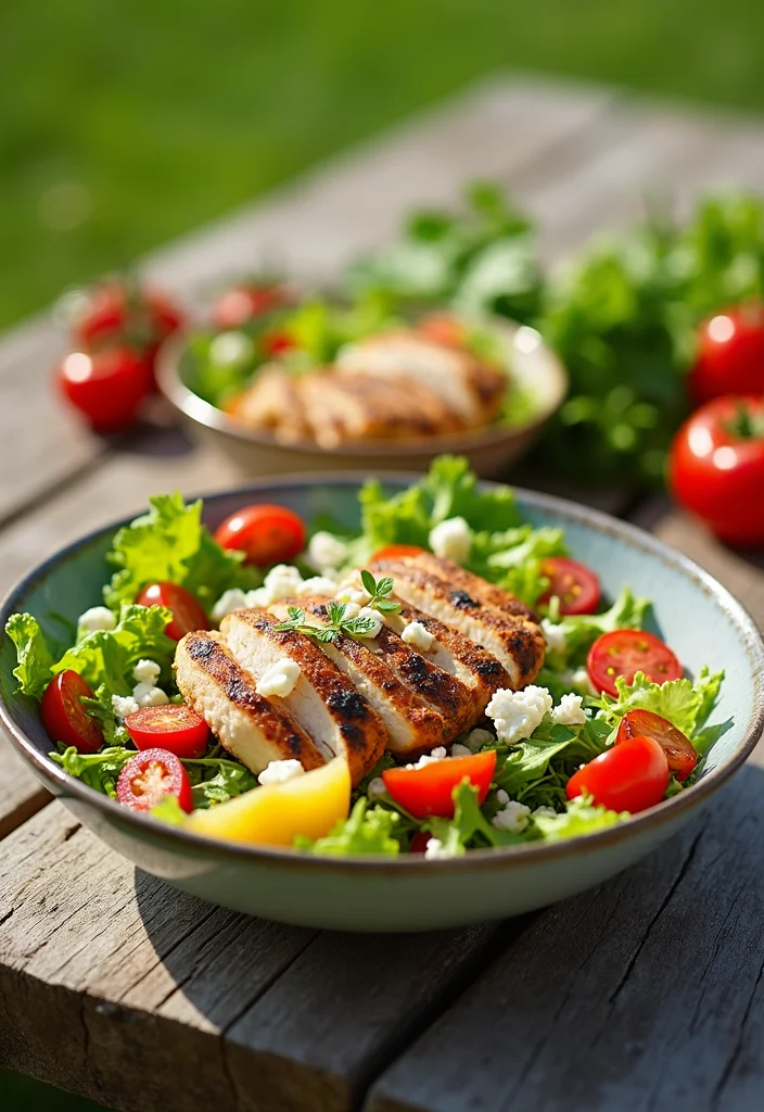 12 Keto Meal Prep Recipes for Busy Weeks 67 12 Keto Meal Prep Recipes for Busy Weeks - 7. Greek Salad with Grilled Chicken