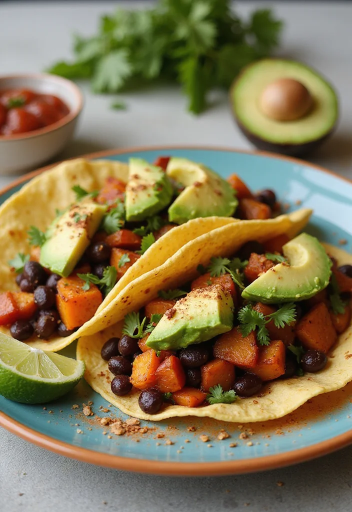 12 Lean Dinner Recipes for Light Weeknight Meals 100 12 Lean Dinner Recipes for Light Weeknight Meals - 10. Sweet Potato and Black Bean Tacos