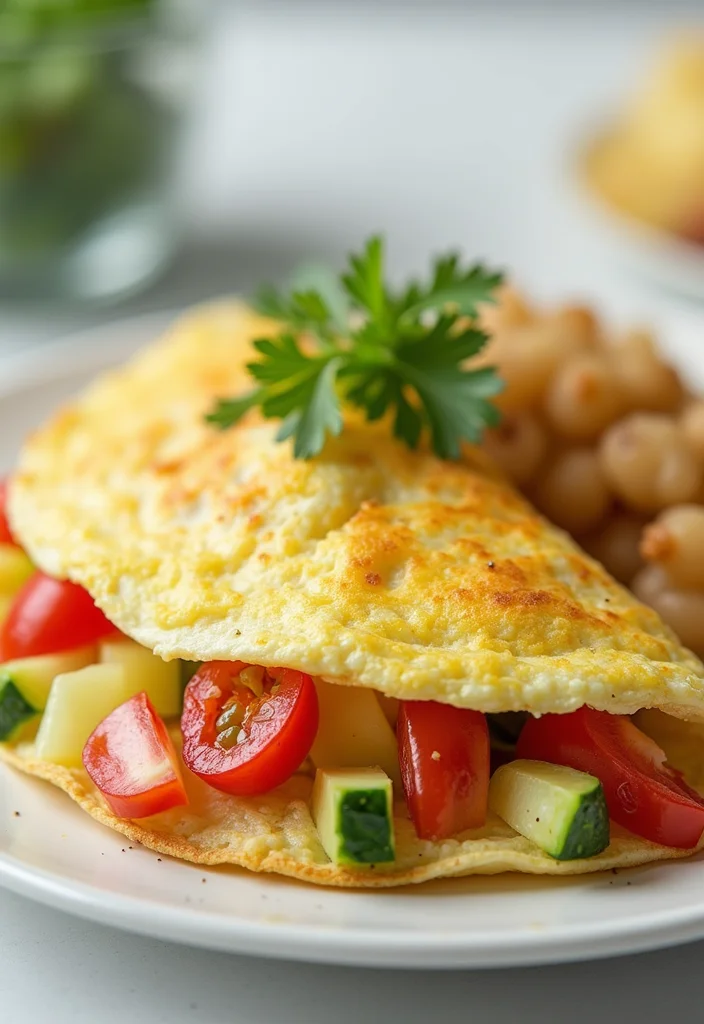 12 Lean Dinner Recipes for Light Weeknight Meals 122 12 Lean Dinner Recipes for Light Weeknight Meals - 12. Egg White Omelette with Veggies