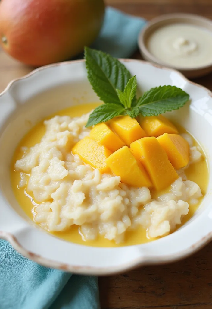12 Light Healthy Dessert Recipes That Satisfy 100 12 Light Healthy Dessert Recipes That Satisfy - 10. Mango Coconut Rice Pudding