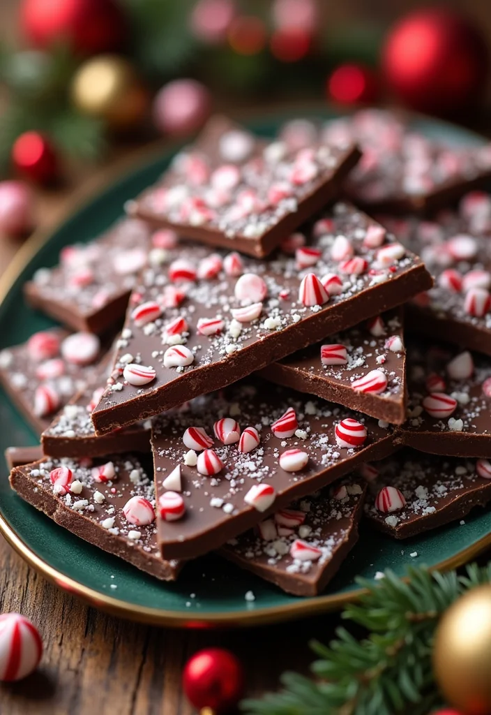 12 Light Healthy Dessert Recipes That Satisfy 89 12 Light Healthy Dessert Recipes That Satisfy - 9. Peppermint Chocolate Bark