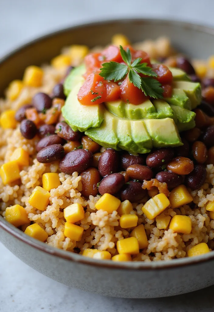 12 Plant Based Dinner Recipes Rich in Flavor 45 12 Plant Based Dinner Recipes Rich in Flavor - 5. Vegan Burrito Bowls