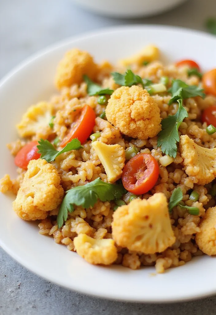 12 Plant Based Dinner Recipes Rich in Flavor 67 12 Plant Based Dinner Recipes Rich in Flavor - 7. Cauliflower Fried Rice
