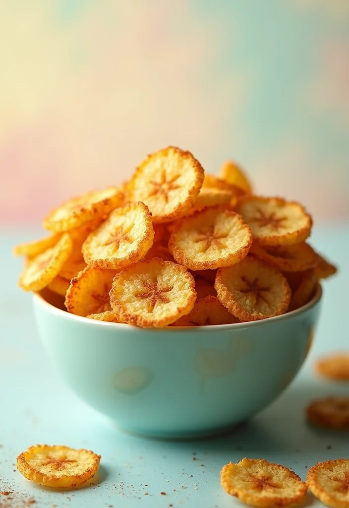 12 Vegan Air Fryer Recipes for Quick Clean Eating 122 12 Vegan Air Fryer Recipes for Quick Clean Eating - 12. Air-Fried Banana Chips