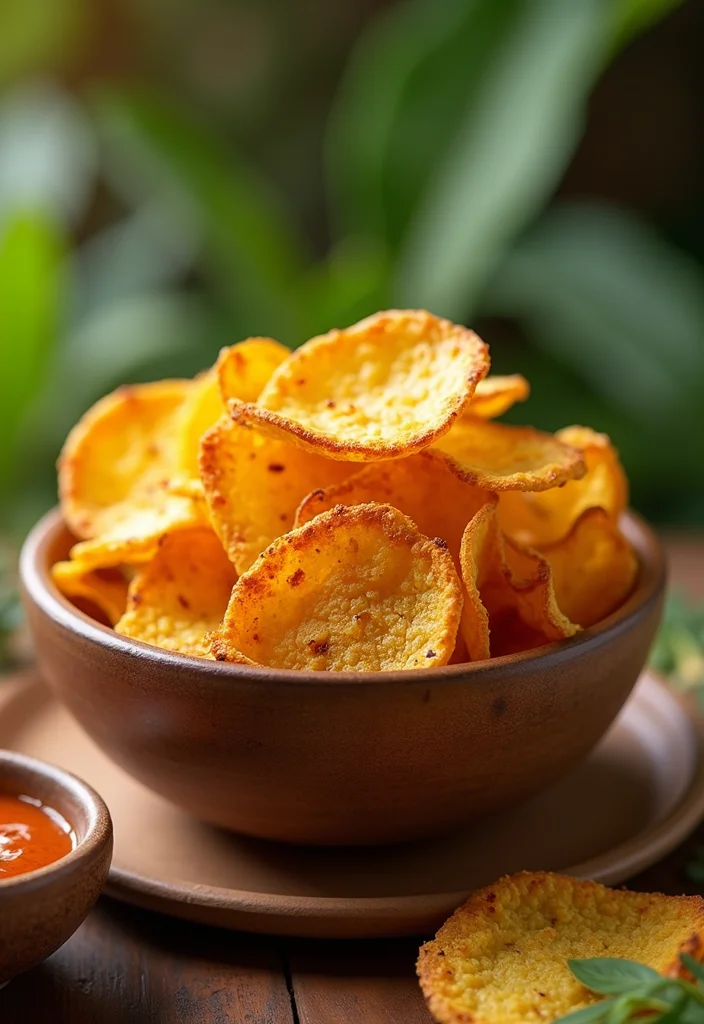 12 Vegan Air Fryer Recipes for Quick Clean Eating 89 12 Vegan Air Fryer Recipes for Quick Clean Eating - 9. Air-Fried Plantain Chips