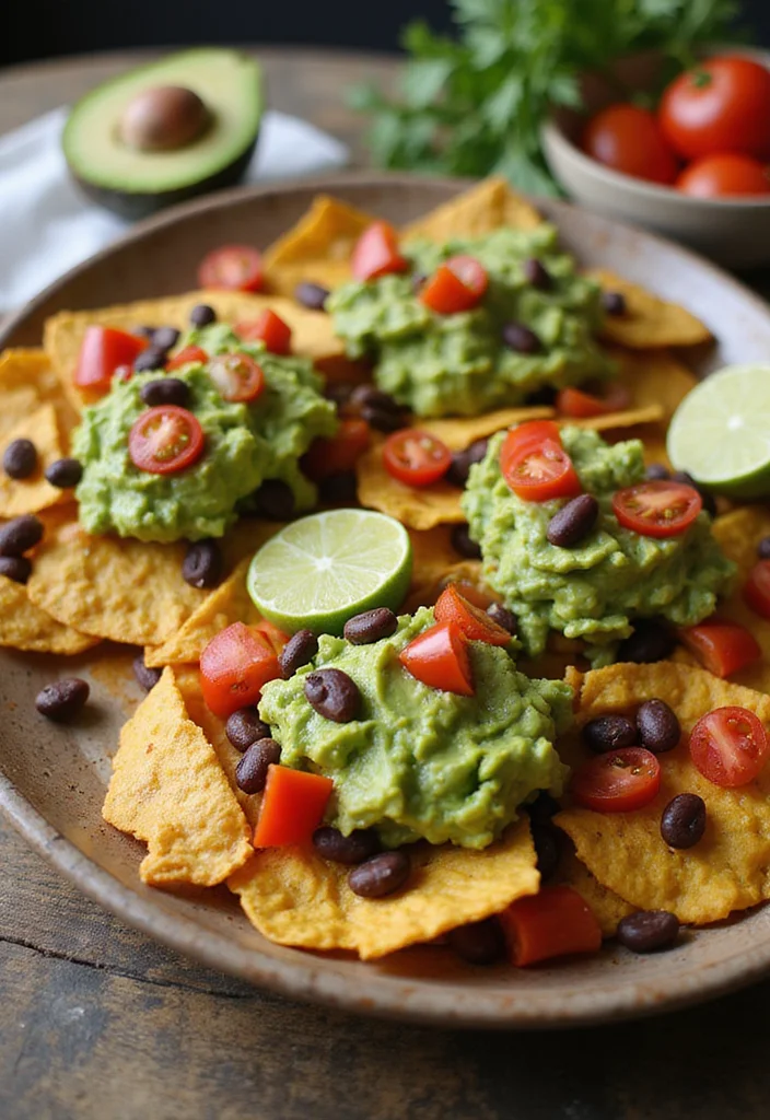 12 Vegan Avocado Recipes for Fresh Everyday Eating 100 12 Vegan Avocado Recipes for Fresh Everyday Eating - 10. Avocado Nachos