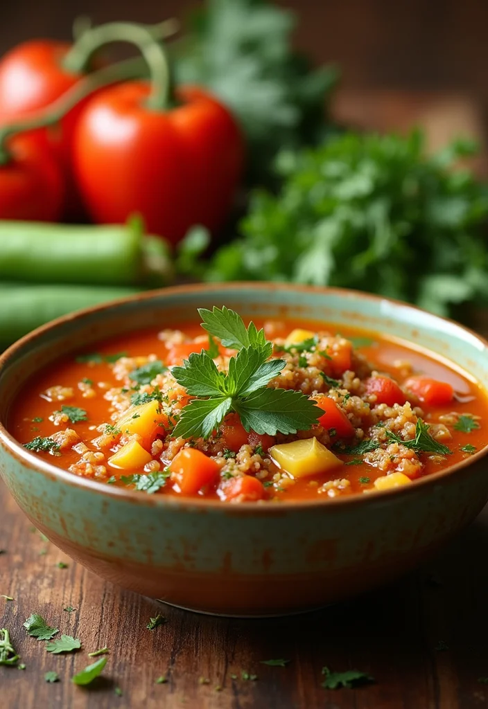 12 Winter Vegan Recipes for Cozy Plant-Based Meals 67 12 Winter Vegan Recipes for Cozy Plant-Based Meals - 7. Vegetable and Quinoa Soup