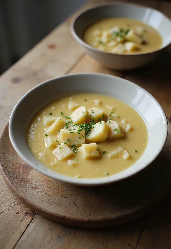 12 Winter Vegan Recipes for Cozy Plant-Based Meals 78 12 Winter Vegan Recipes for Cozy Plant-Based Meals - 8. Potato and Leek Soup