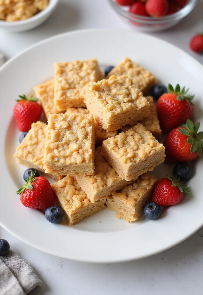 15 Easy Dessert Recipes for Every Occasion 111 15 Easy Dessert Recipes for Every Occasion - 11. Healthy Rice Crispy Treats