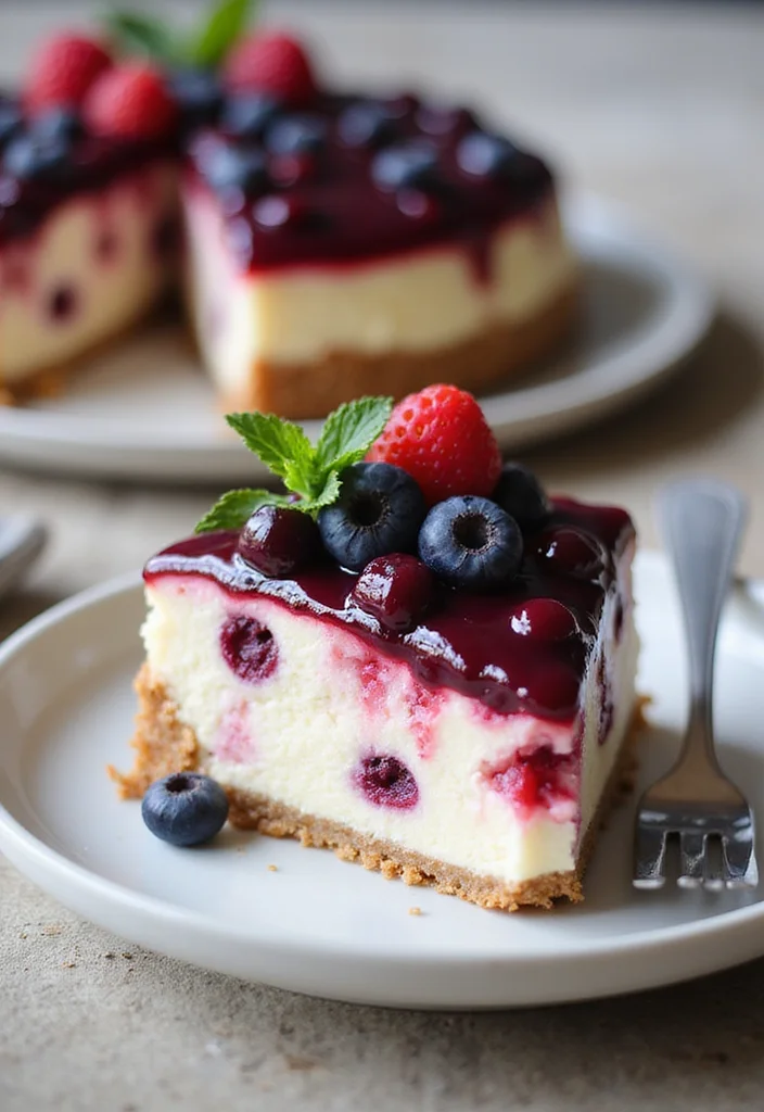 15 Easy Dessert Recipes for Every Occasion 122 15 Easy Dessert Recipes for Every Occasion - 12. No-Bake Berry Cheesecake