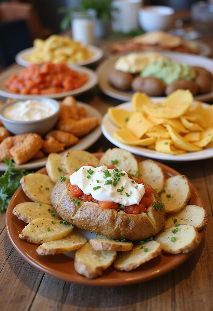 15 Top Dinner Recipes for Everyday Meals 122 15 Top Dinner Recipes for Everyday Meals - 12. Baked Potato Bar