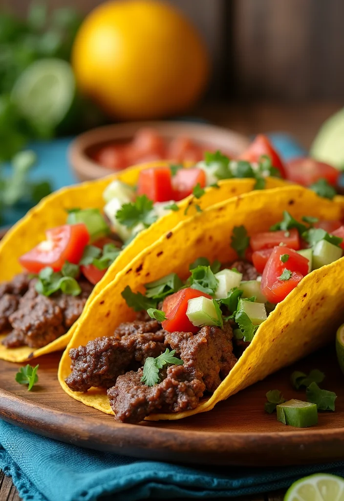 15 Top Dinner Recipes for Everyday Meals 45 15 Top Dinner Recipes for Everyday Meals - 5. Easy Beef Tacos