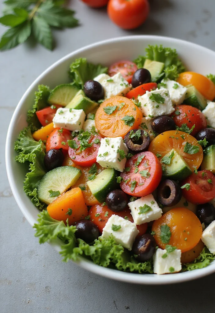 15 Top Dinner Recipes for Everyday Meals 89 15 Top Dinner Recipes for Everyday Meals - 9. Simple Greek Salad